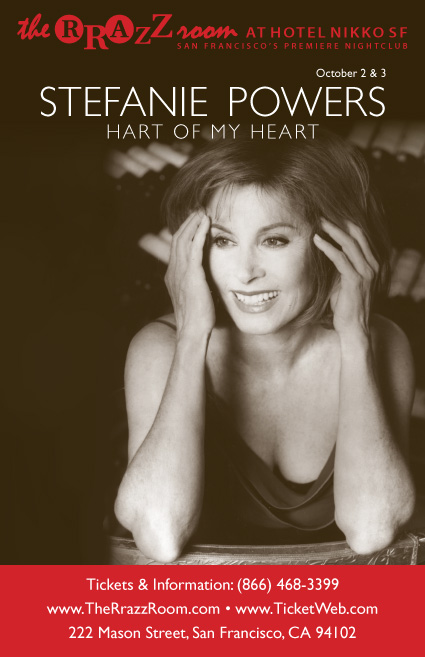 Stefanie Powers The Rrazz Room